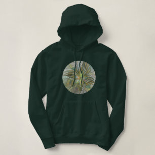 Moletom Floral Fantasy Moderna Arte Fractal Flor Com Doura