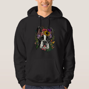 Moletom Floral French Buldogue Dog Primavera Nature Lovers