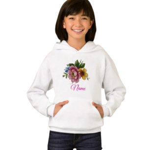Moletom Floral Inspirado em Porcelana