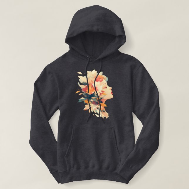 Moletom Floral Reverie (Frente do Design)