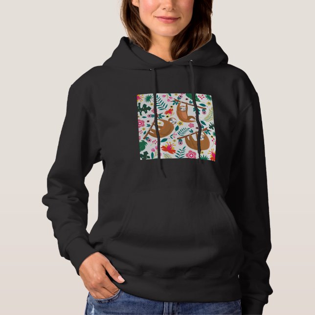 Moletom Floral Sloth 5 (Frente)