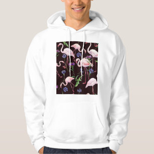 Moletom Flores de aquarela e padrão de flores selvagens.
