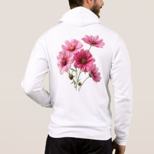 Moletom Flores de Cosmos Rosa-23456