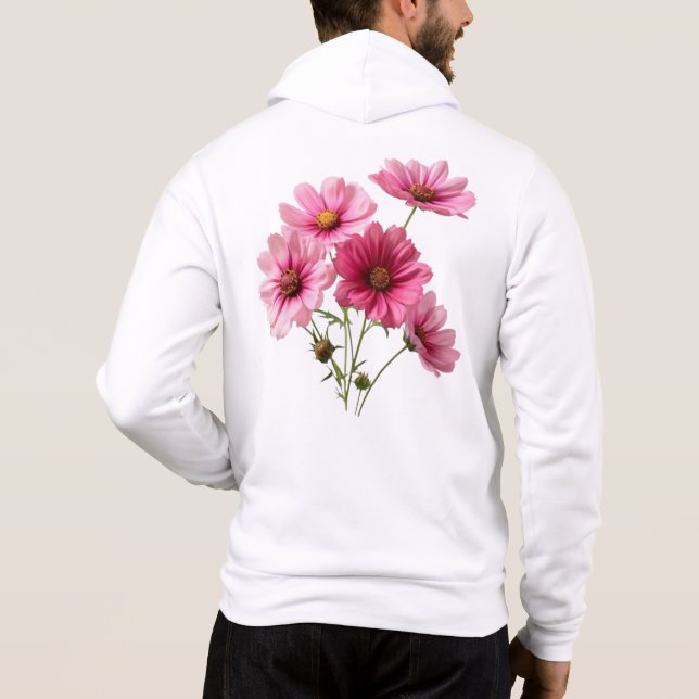 Moletom Flores de Cosmos Rosa-23456 (Verso)