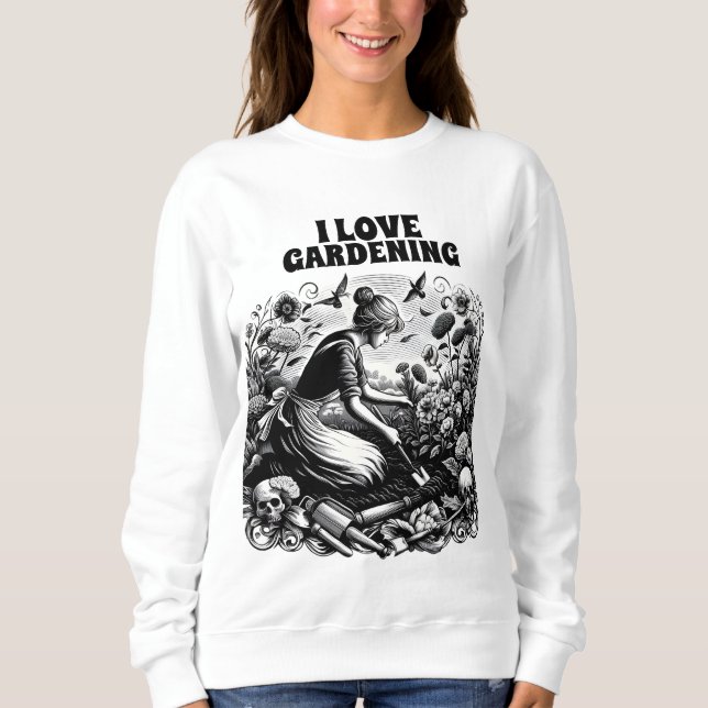 Moletom Flores de Garden Lady (Frente)