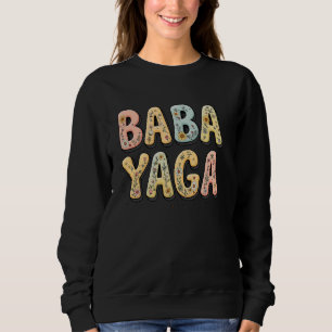 Moletom Flores selvagens Baba Yaga Dia de as mães Floral B