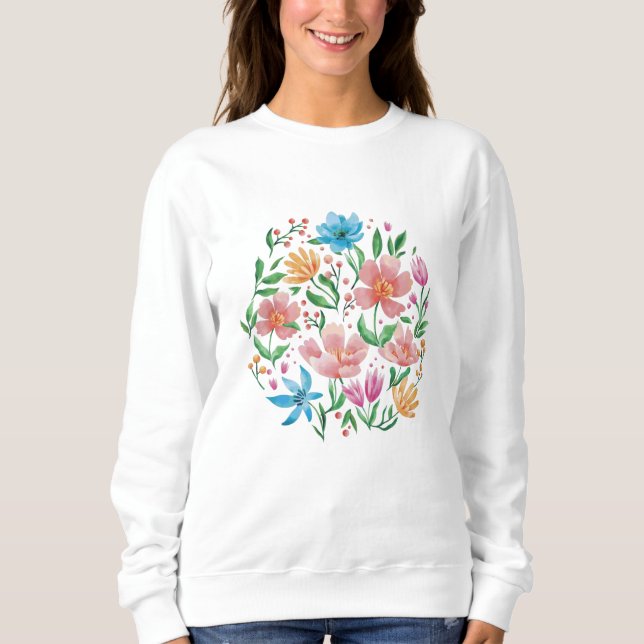 Moletom Flores Silvestres (Frente)