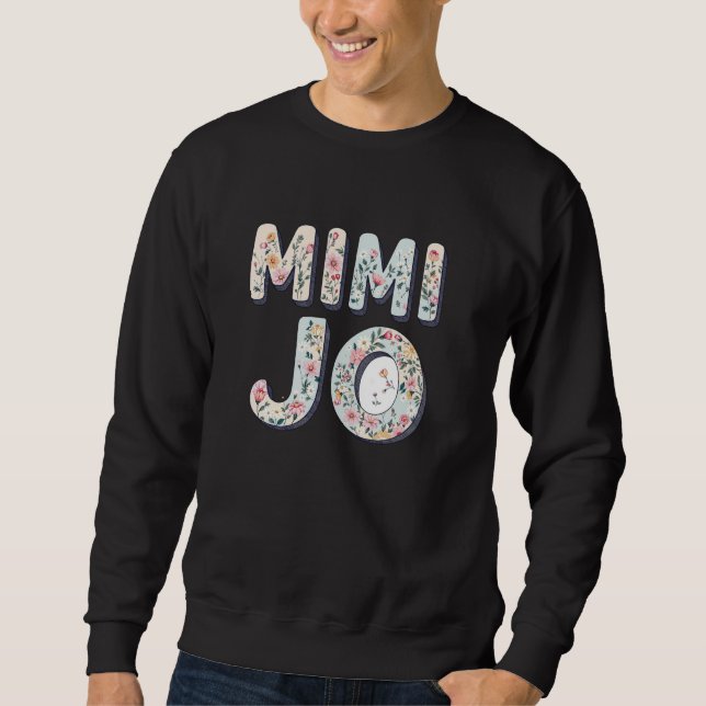 Moletom Flores Silvestres Mimi Jo Floral Dia das Mães Mimi (Frente)