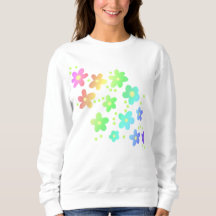 Flores Whimsical Rainbow Sweatshirt