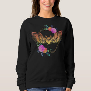 Moletom Floresta Animal Wise Bird Floral Predator Owl 1