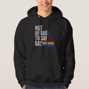 Moletom Flórida Gay não tem medo de dizer Direitos Gay do 
