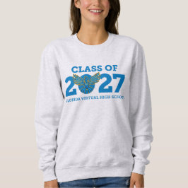 Moletom Florida Virtual HS, Turma de 2027 Feminino