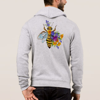 Moletom Flower bee with wild plants