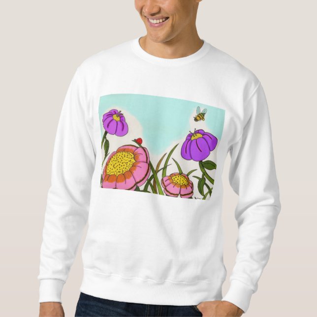 Moletom Flower Meadow Mens (Frente)