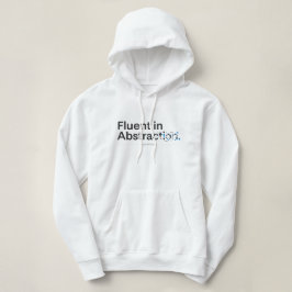 Moletom Fluente em Design Minimalista de Programador Abstr