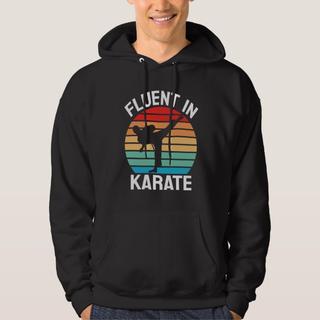 Moletom Fluente em Karate Karate Divertido (Frente)