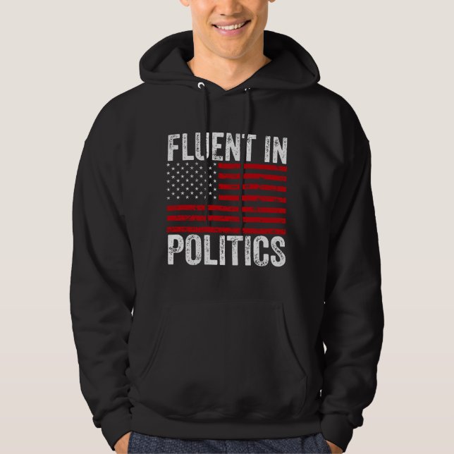 Moletom Fluente em Política  (Frente)