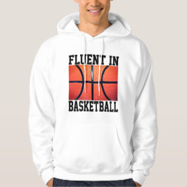 Moletom Fluente No Basquete Engraçado