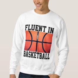 Moletom Fluente No Basquete Engraçado