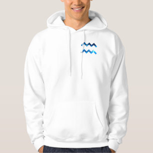 Moletom Fluxo aquário inovador - azul elétrico