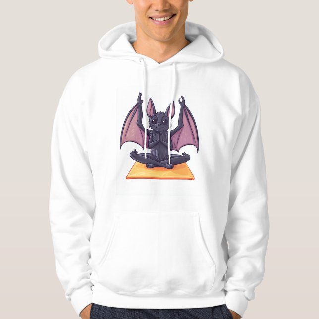 Moletom Fluxo de Yoga de Morcego (Frente)