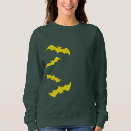 Moletom Flying Yellow Halloween Bats
