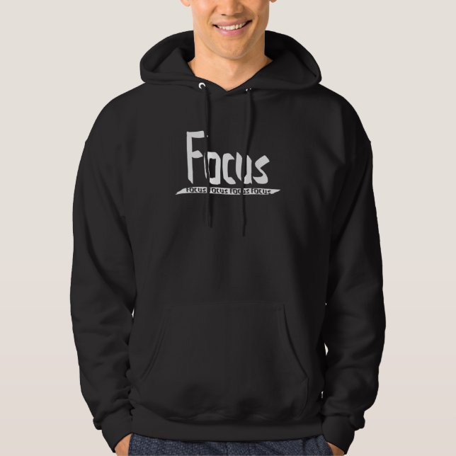 Moletom FOCUS Academia de Ginástica Treino Musculação Moti (Frente)