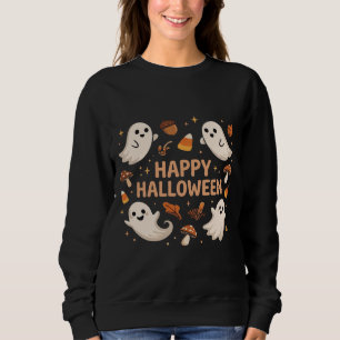Moletom Fofa Fantasma Feliz Halloween