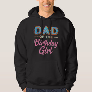 Moletom Fofinho Donut Pai Aniversário Menina Doce Família