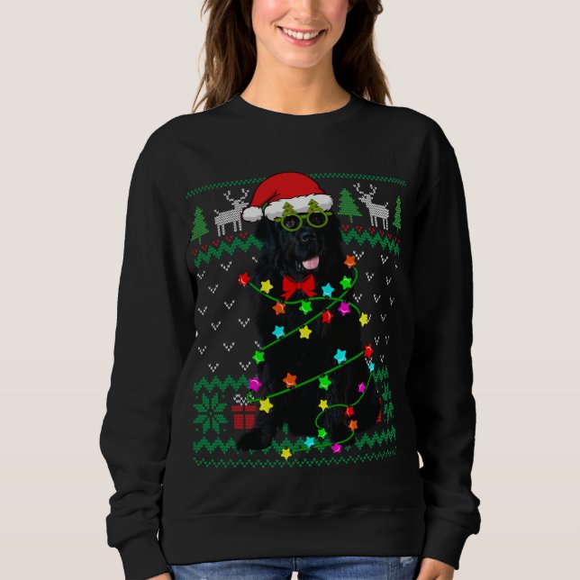 Moletom Fofo feio, Luzes de Natal da Terra Nova (Frente)