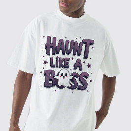 Moletom Fofo "Haunt Like a Boss" dos Homens das Bruxas