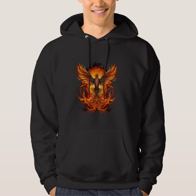 Moletom Fogo Pássaro Phoenix Renascer Rejuvenescimento Mit (Frente)