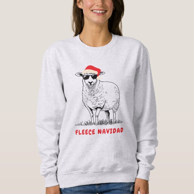 Moletom Folece Navidad Shea em Óculos Solares (Frente)