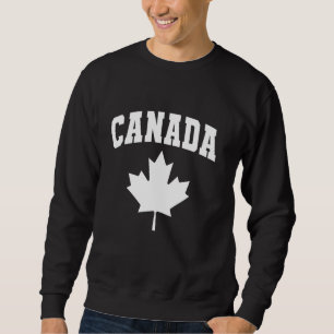 Moletom Folha de bordo canadense do Canadá