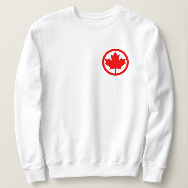 Moletom Folha de Bordo do Canadá   (Frente do Design)
