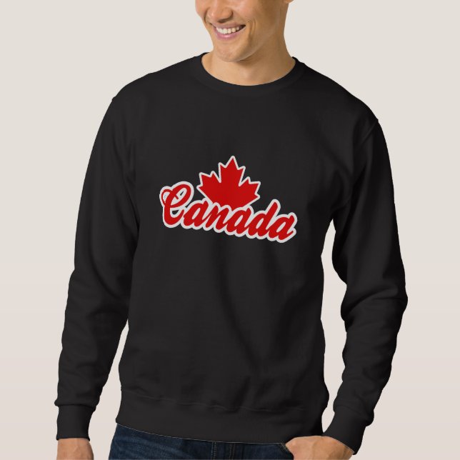Moletom Folha de Bordo do Canadá (Frente)