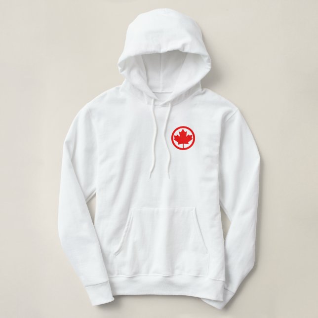 Moletom Folha de Bordo do Canadá (Frente do Design)