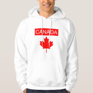 Moletom Folha de Bordo do Canadá Masculino