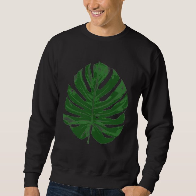 Moletom Folha de Monstera Delisiosa (Frente)