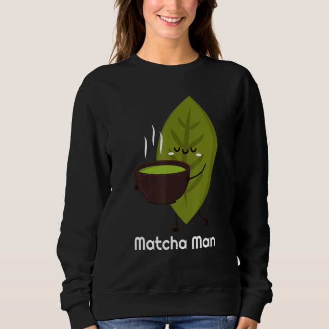 Moletom Folhas de Chá Matcha do Matcha Man (Frente)