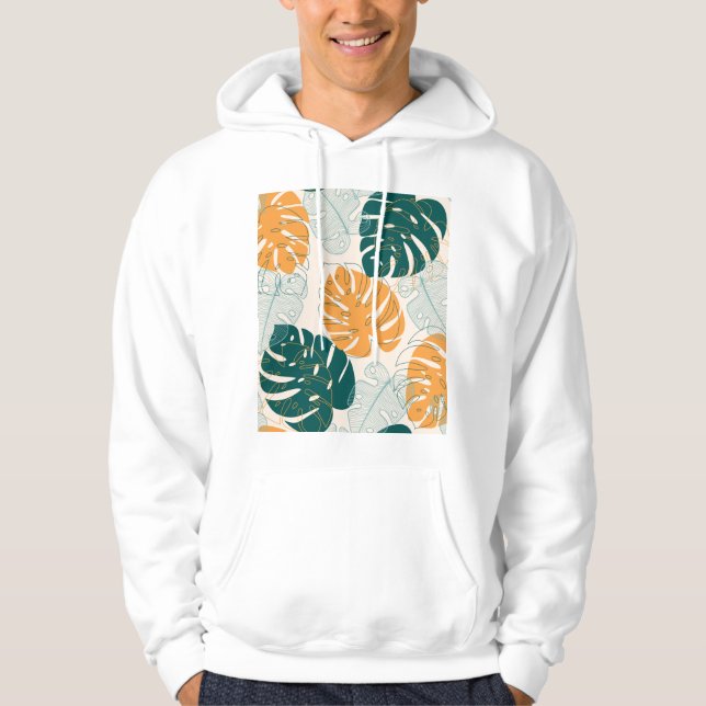 Moletom Folhas Tropicais: Selva Selva Vintage (Frente)