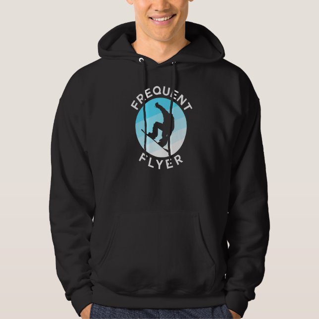 Moletom Folheto Frequente Snowboard (Frente)