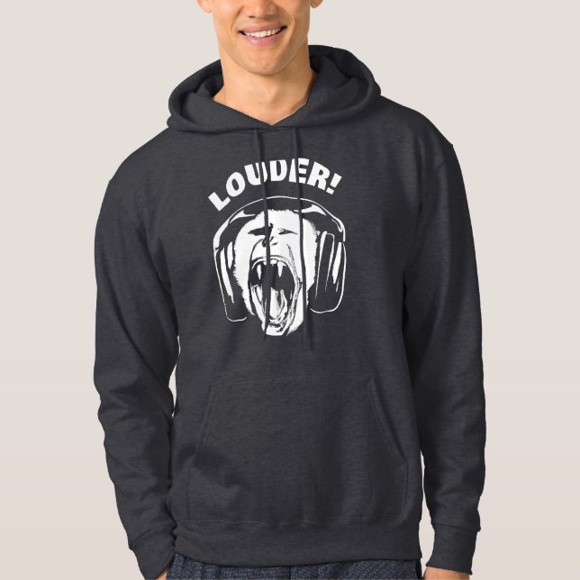 Moletom Fones de ouvido Mackey Loud Music Lover (Frente)
