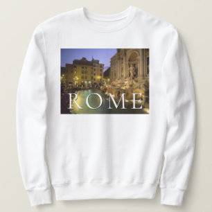 Moletom Fonte da Trevi à Noite   Roma, Lazio, Itália