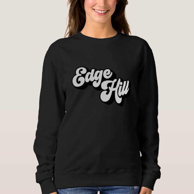 Moletom Fonte Retro Vintage Edge Hill (Frente)