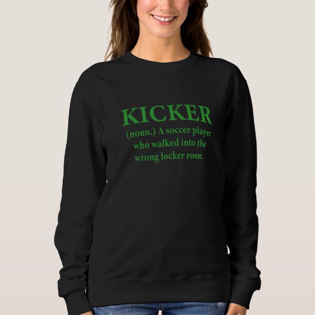 Moletom Football Kicking Kicker Definition Football Kicker (Frente)