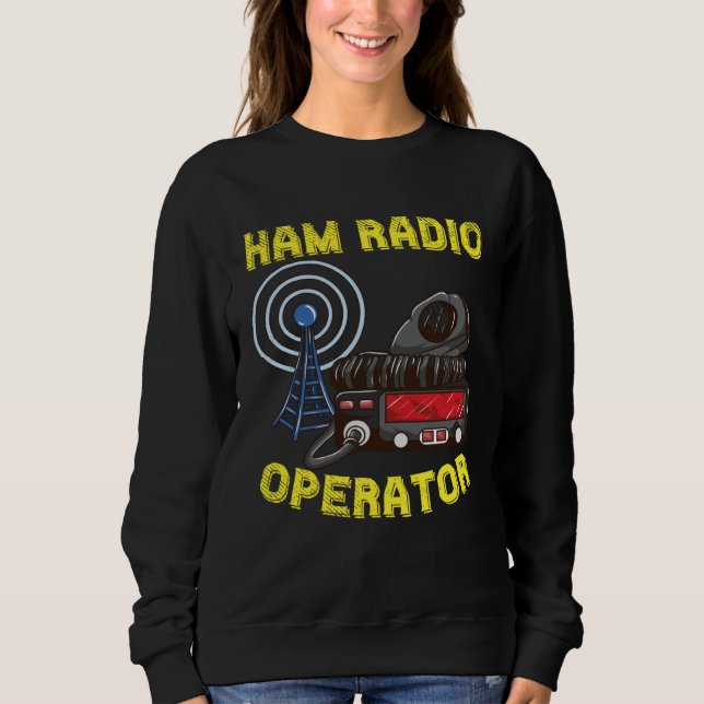 Moletom For Proud Ham Radio Operator  Ham Radio Dad Grandp (Frente)