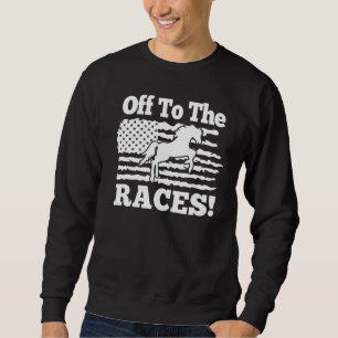 Moletom Fora Para O Partido Races Kentucky Horse Racing De