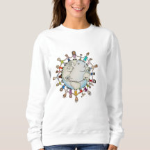 Force Field for Good Women's Sweatshirt (nova)
