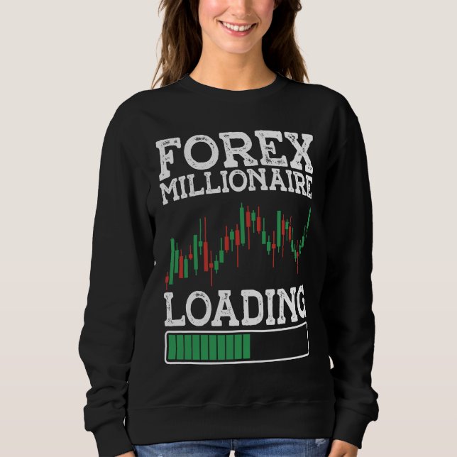 Moletom Forex Millionaire Loading BACKPRINT Forex (Frente)